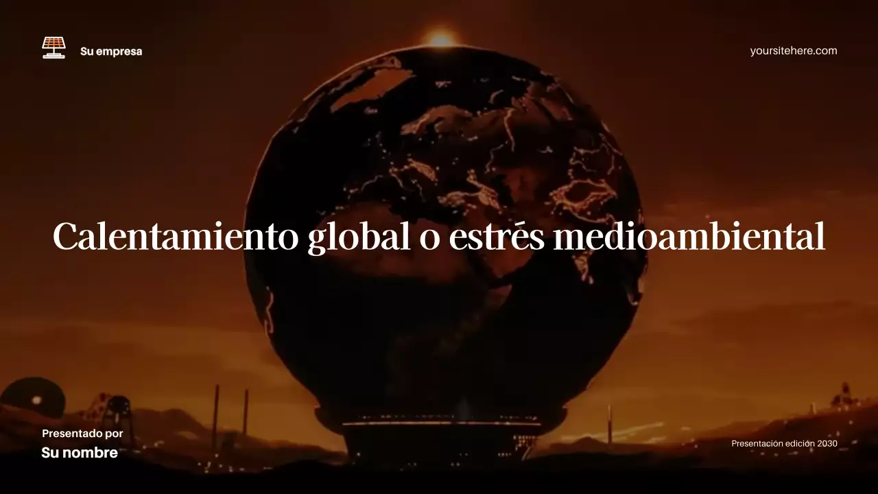 Presentación del clima moderno de Brown