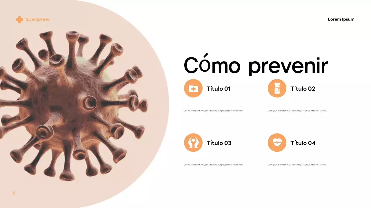 Información sobre los gérmenes modernos beige