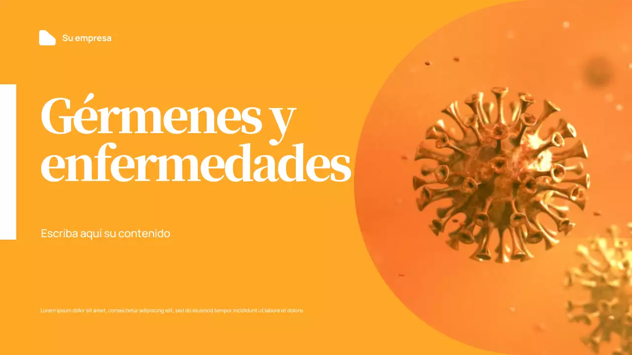 Anuncio de salud moderna de Orange