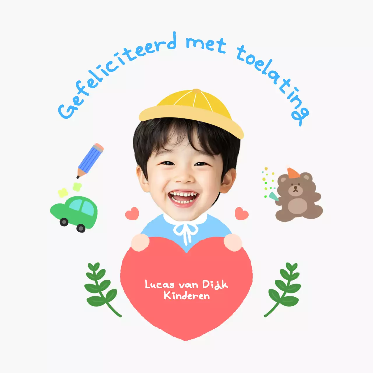 Hemelsblauw Baby Mooi Ingangsfestival