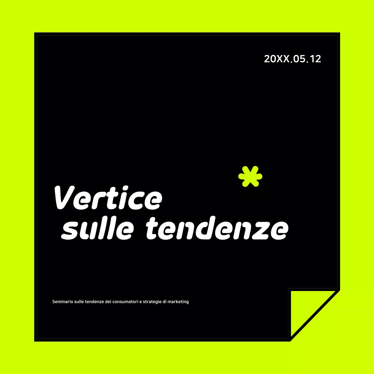 Guida al seminario Neon Modern