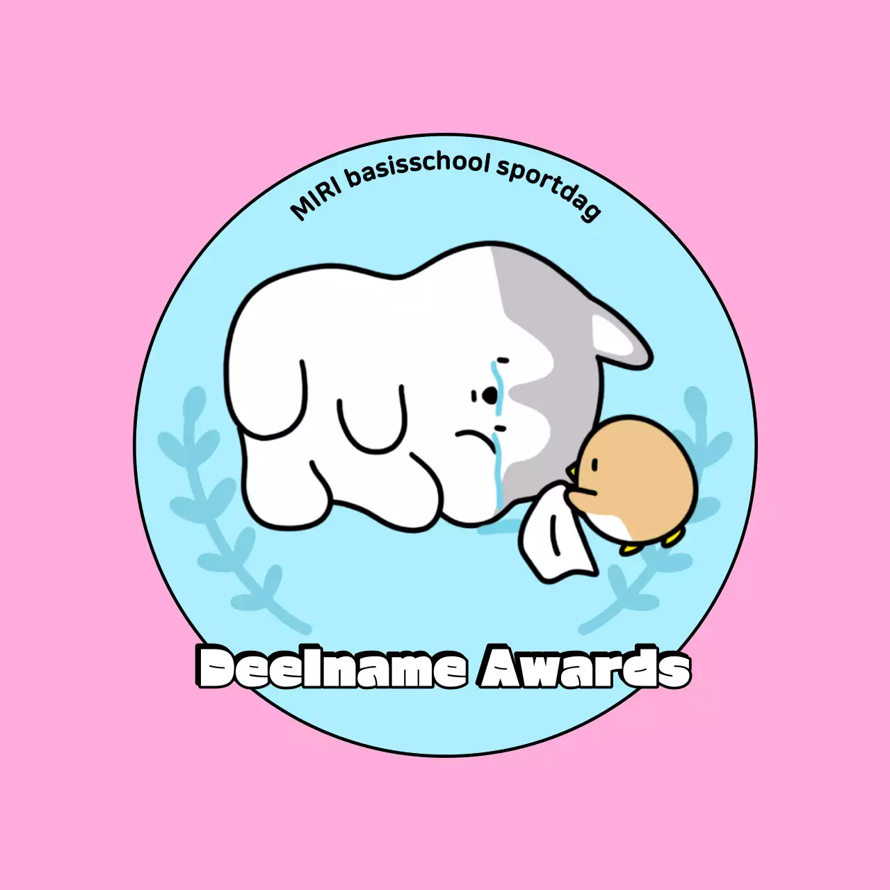 Hemelsblauwe Baby School Sportdag