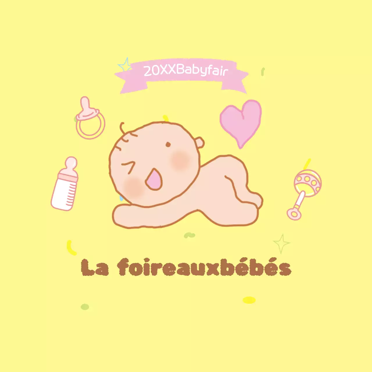 Événement parental Yellow Baby Lovely