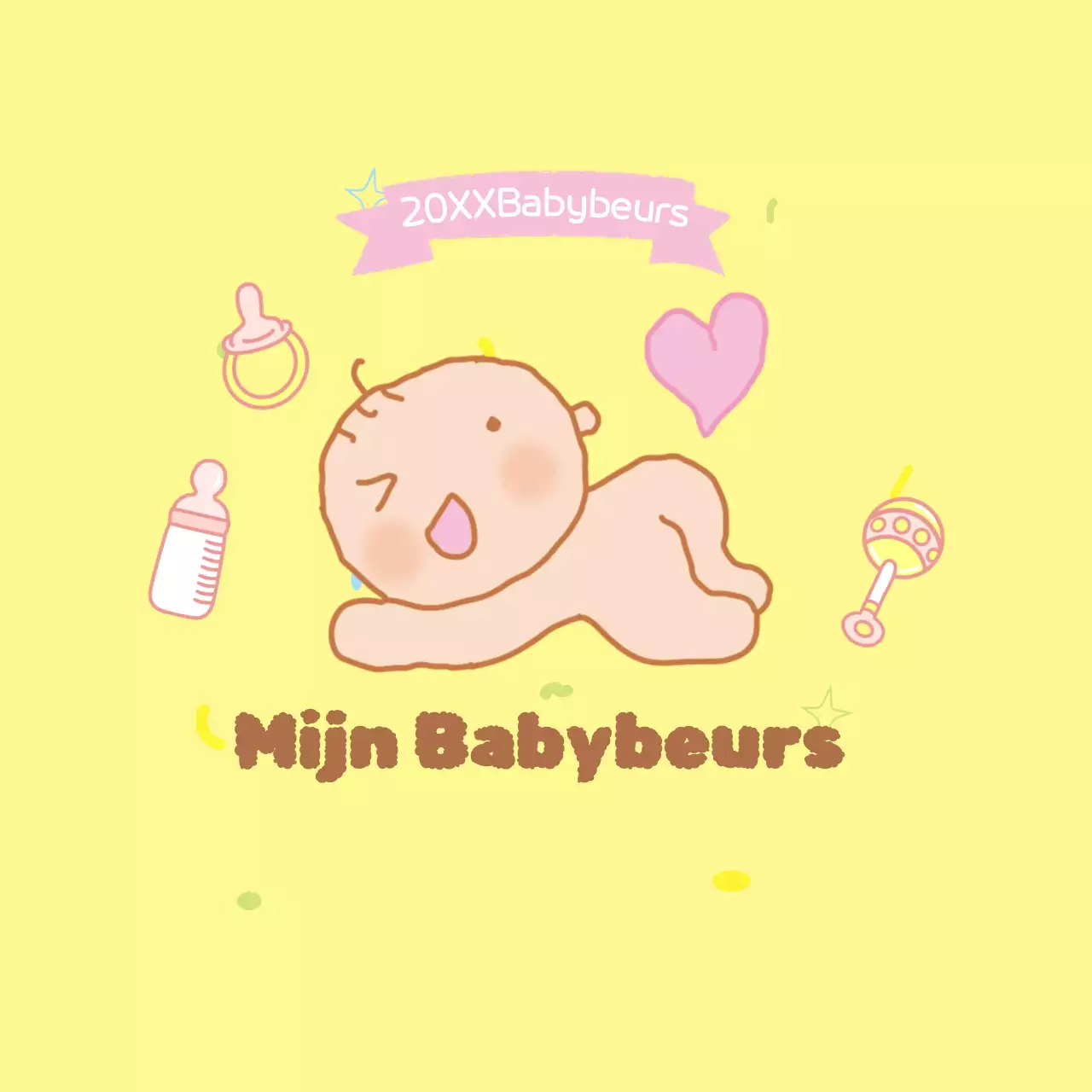 Geel Baby Mooi Ouderschapsevenement