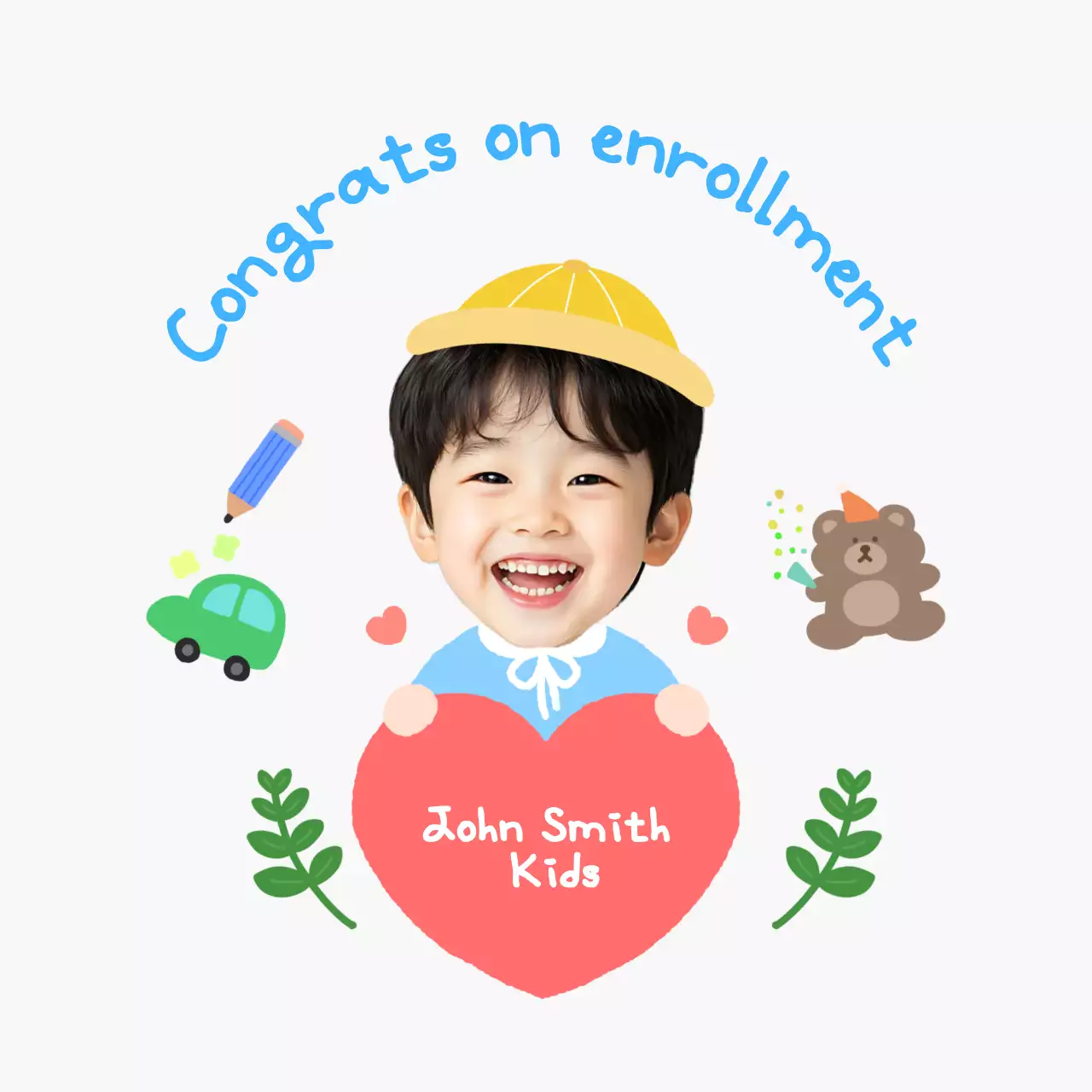 Lễ hội nhập học Sky Blue Baby Lovely