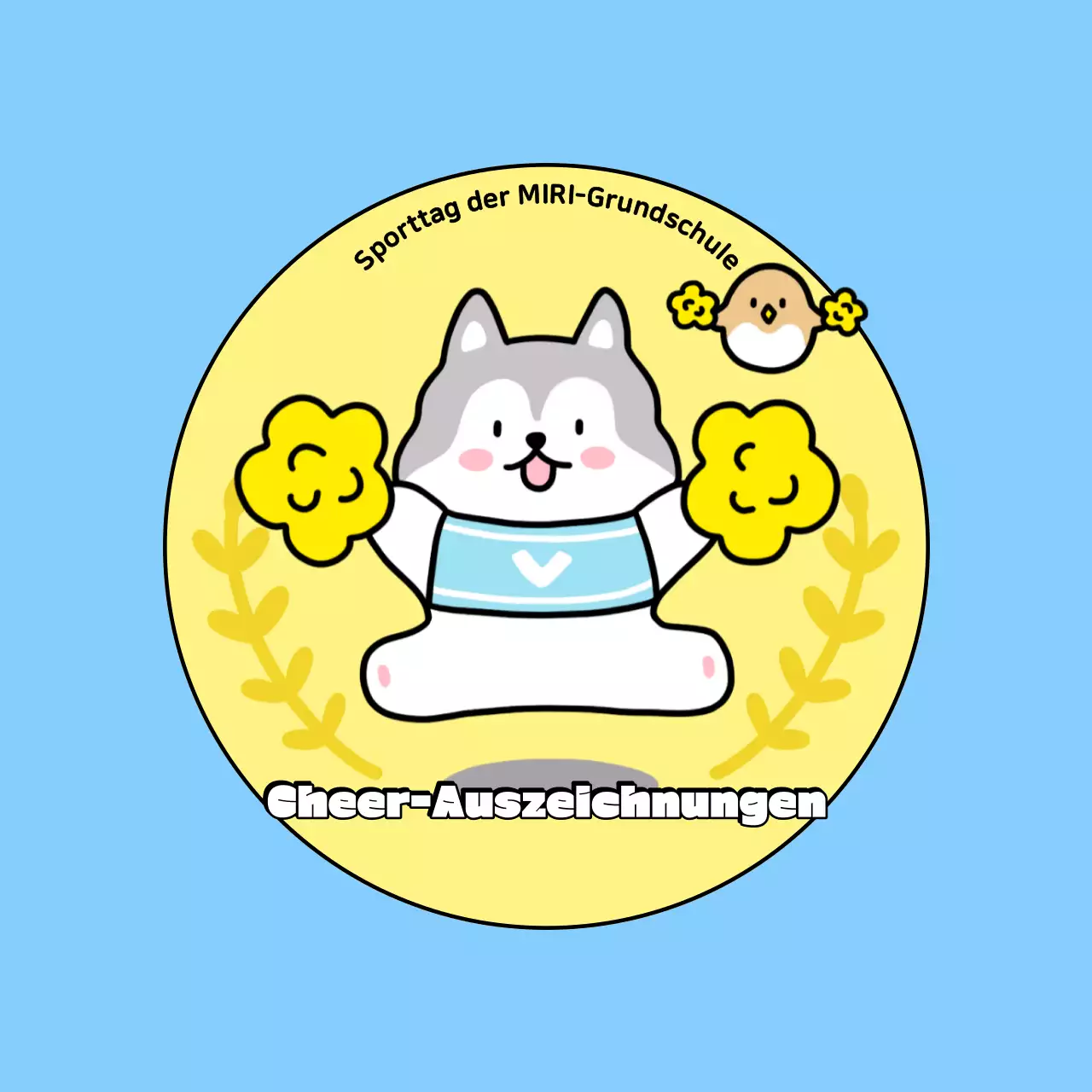 Sky Blue Baby Schulsporttag