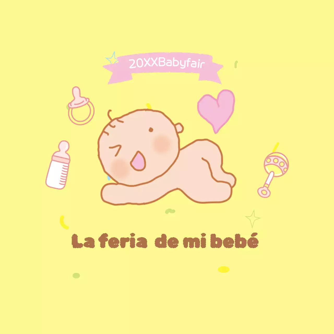 Evento de crianza de Yellow Baby Lovely