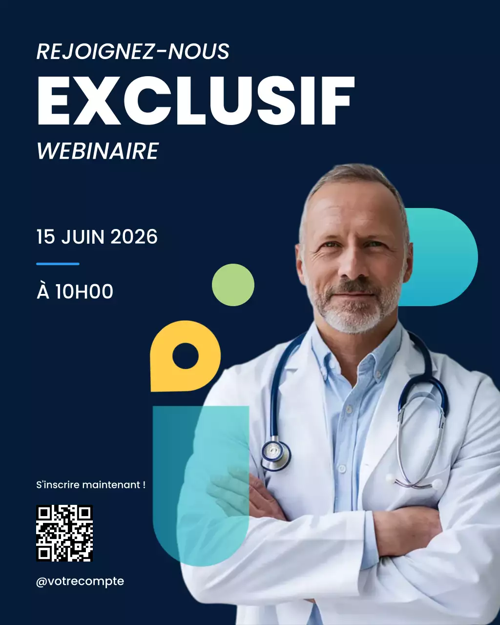 annonce sur les soins de santé modernes de la marine