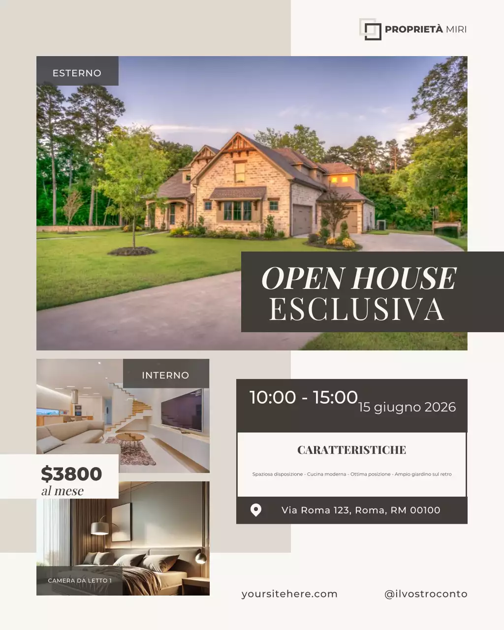 Promozione immobiliare moderna