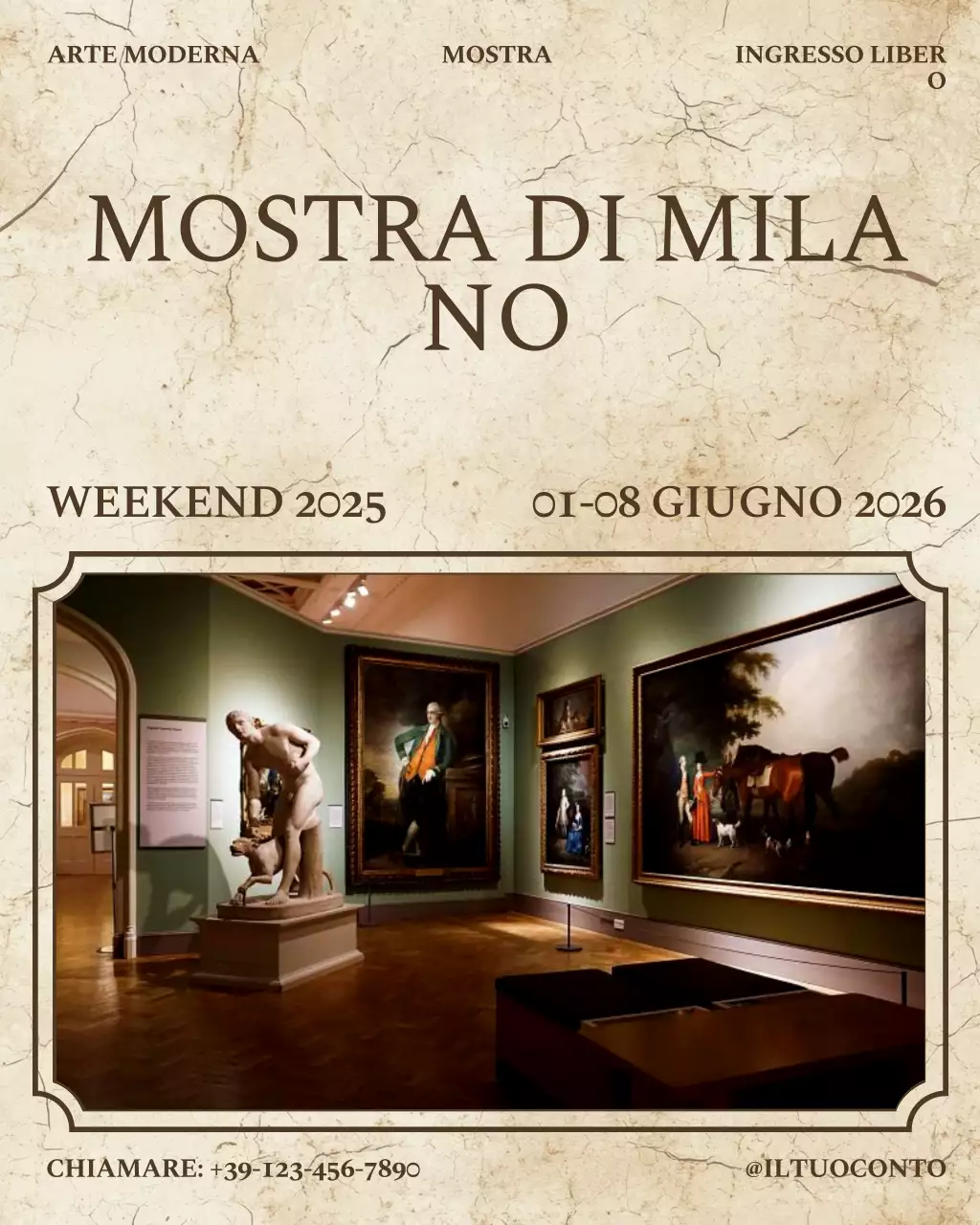 mostra d'arte moderna nera