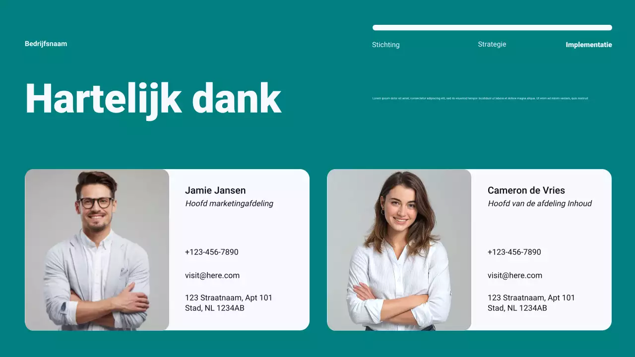 Teal Modern Minimalistisch Content Marketing Plan