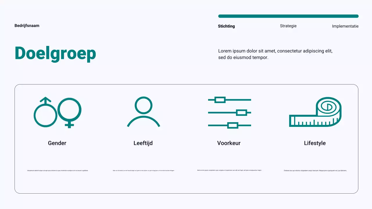 Teal Modern Minimalistisch Content Marketing Plan