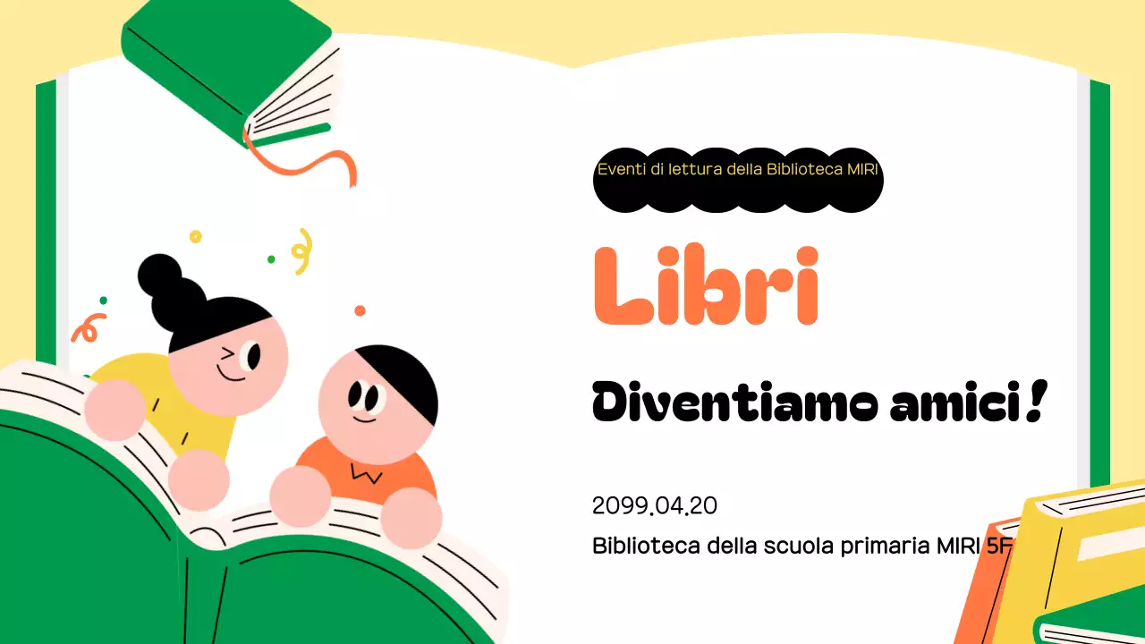 Evento della biblioteca Yellow Baby