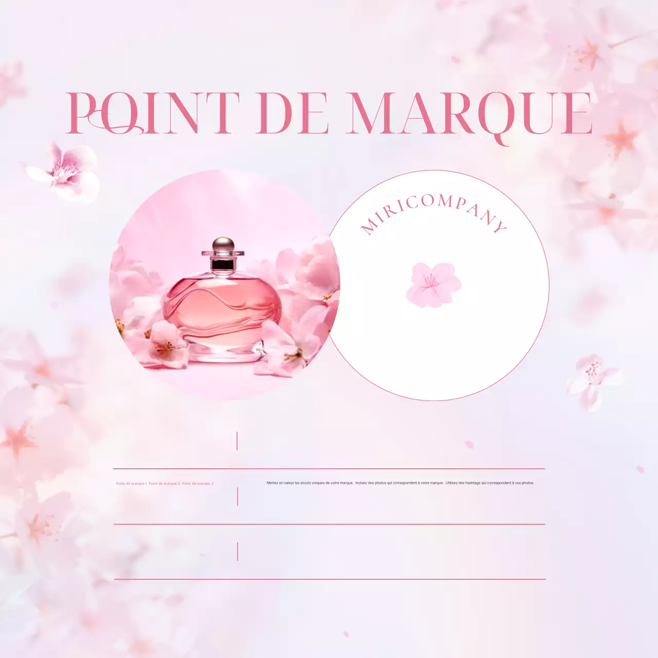 Promotion marketing de la marque Pink Clean Spring Cherry Blossom