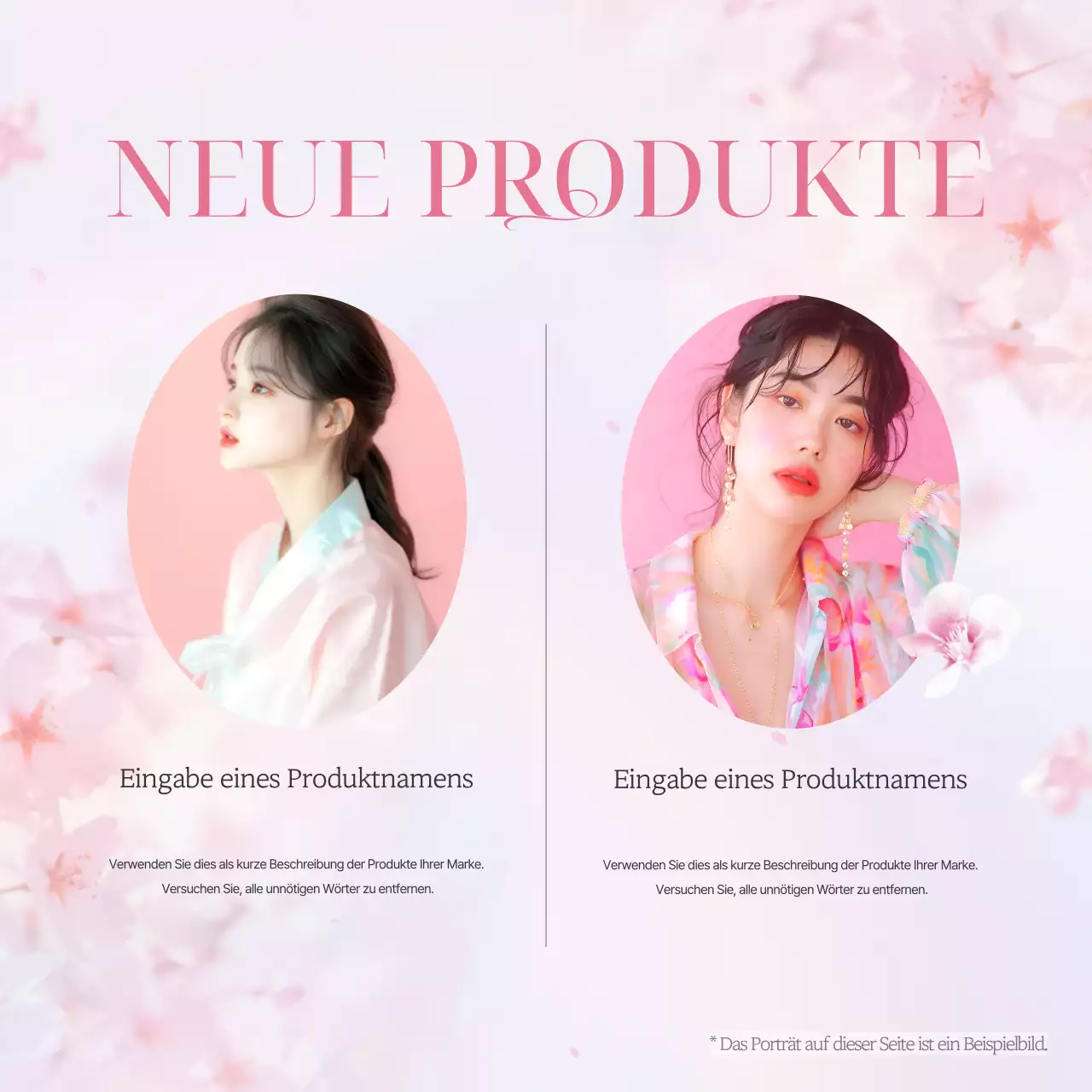 Marketingaktion für die Marke Pink Clean Spring Cherry Blossom