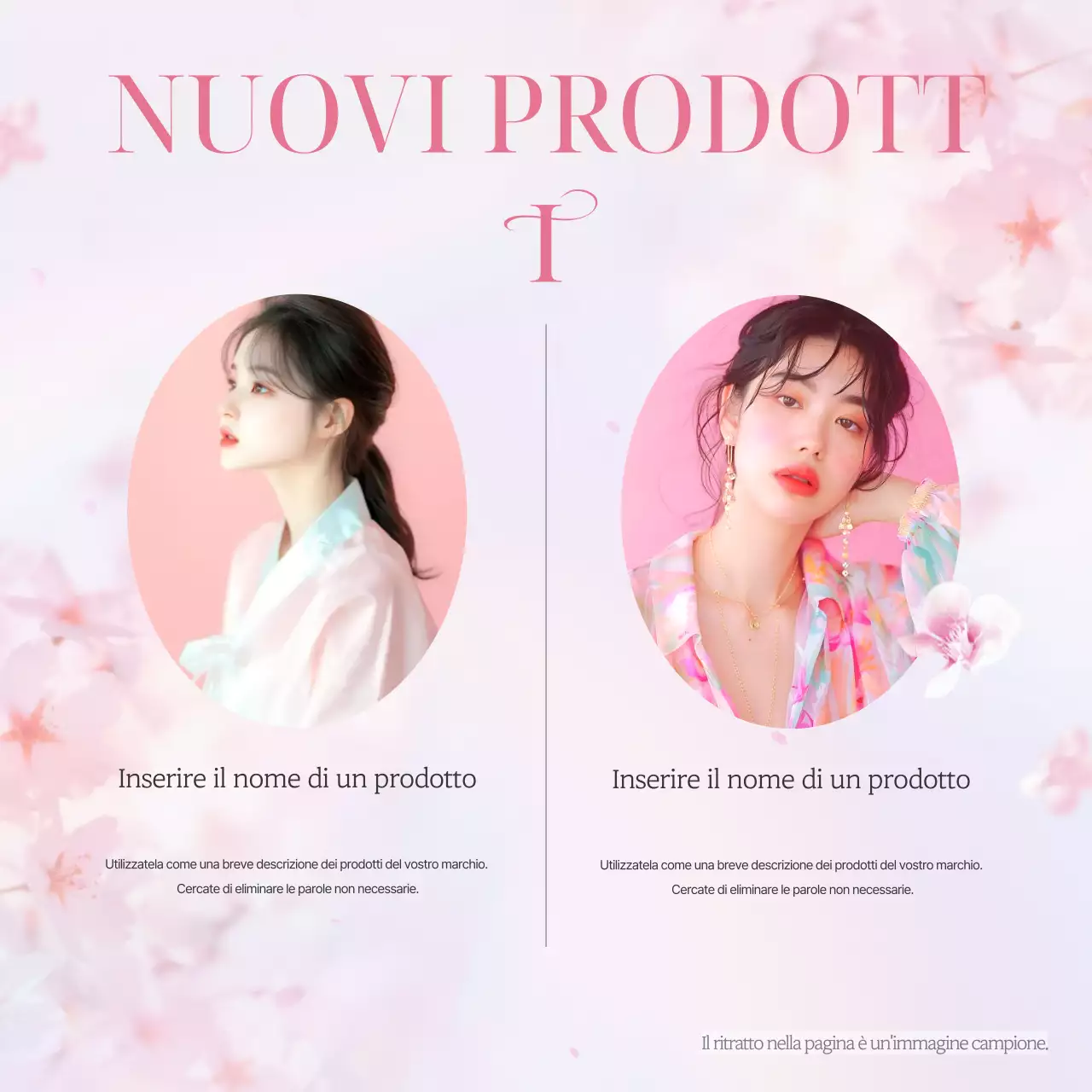 Promozione del marketing del marchio Pink Clean Spring Cherry Blossom