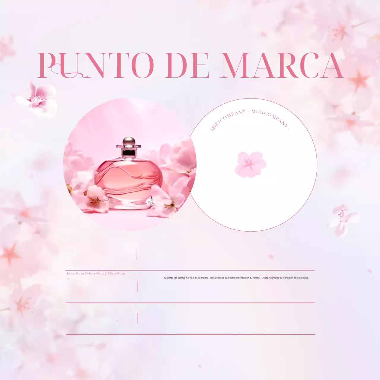 Promoción de marketing de la marca Pink Clean Spring Cherry Blossom