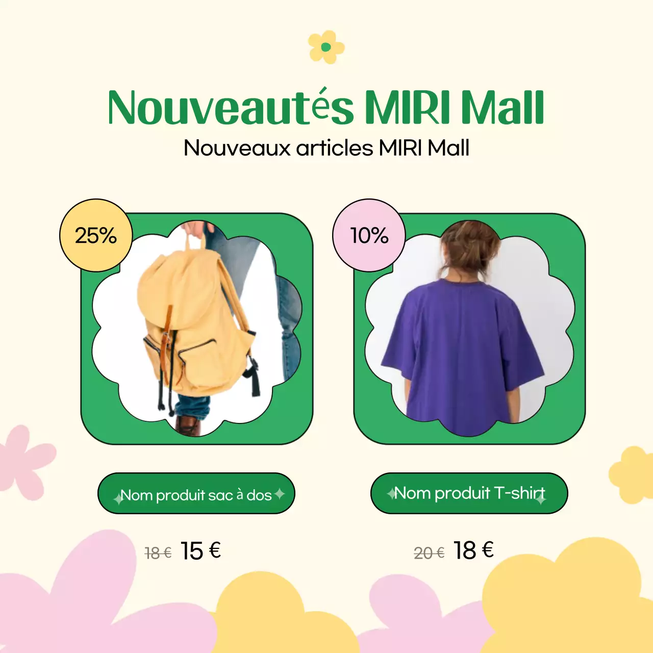 Événement de réduction pour bébé vert