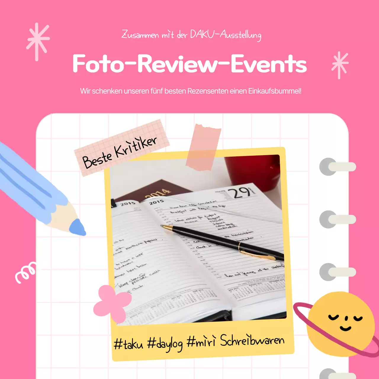 Pink Baby Diary Sonderausstellung