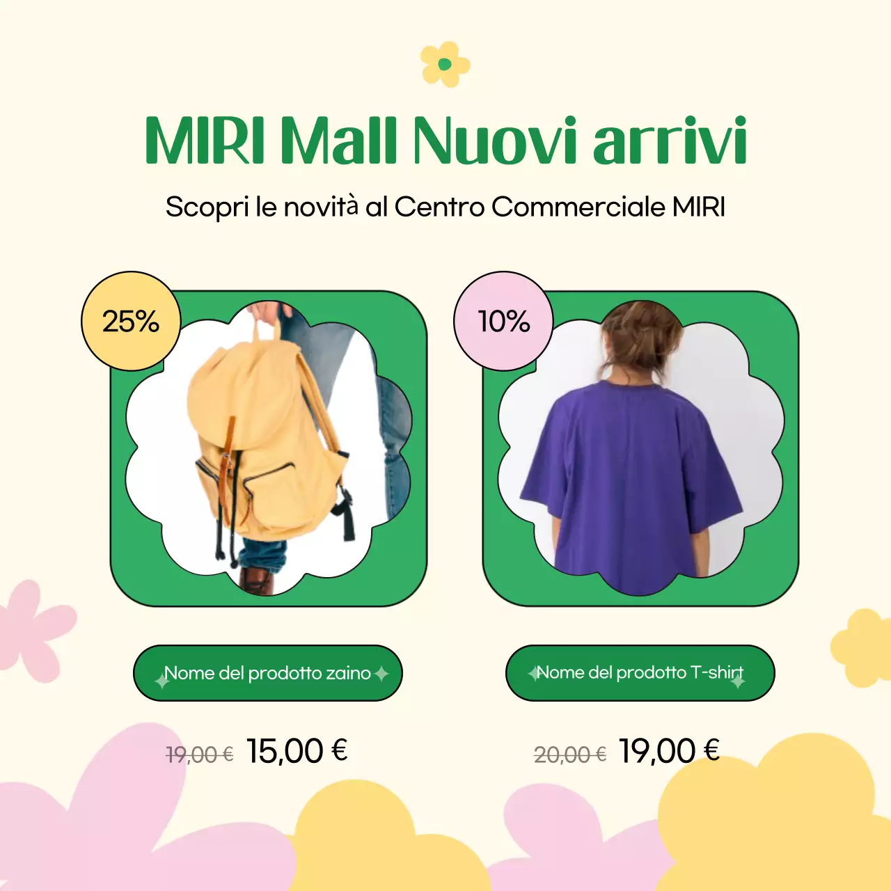 Evento sconto Green Baby