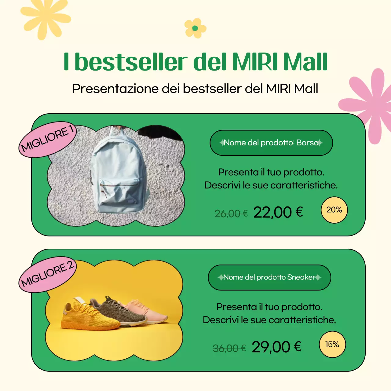 Evento sconto Green Baby