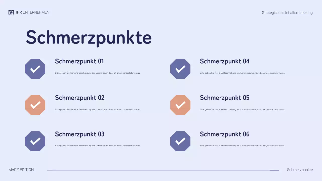 lila moderne Marketingpräsentation