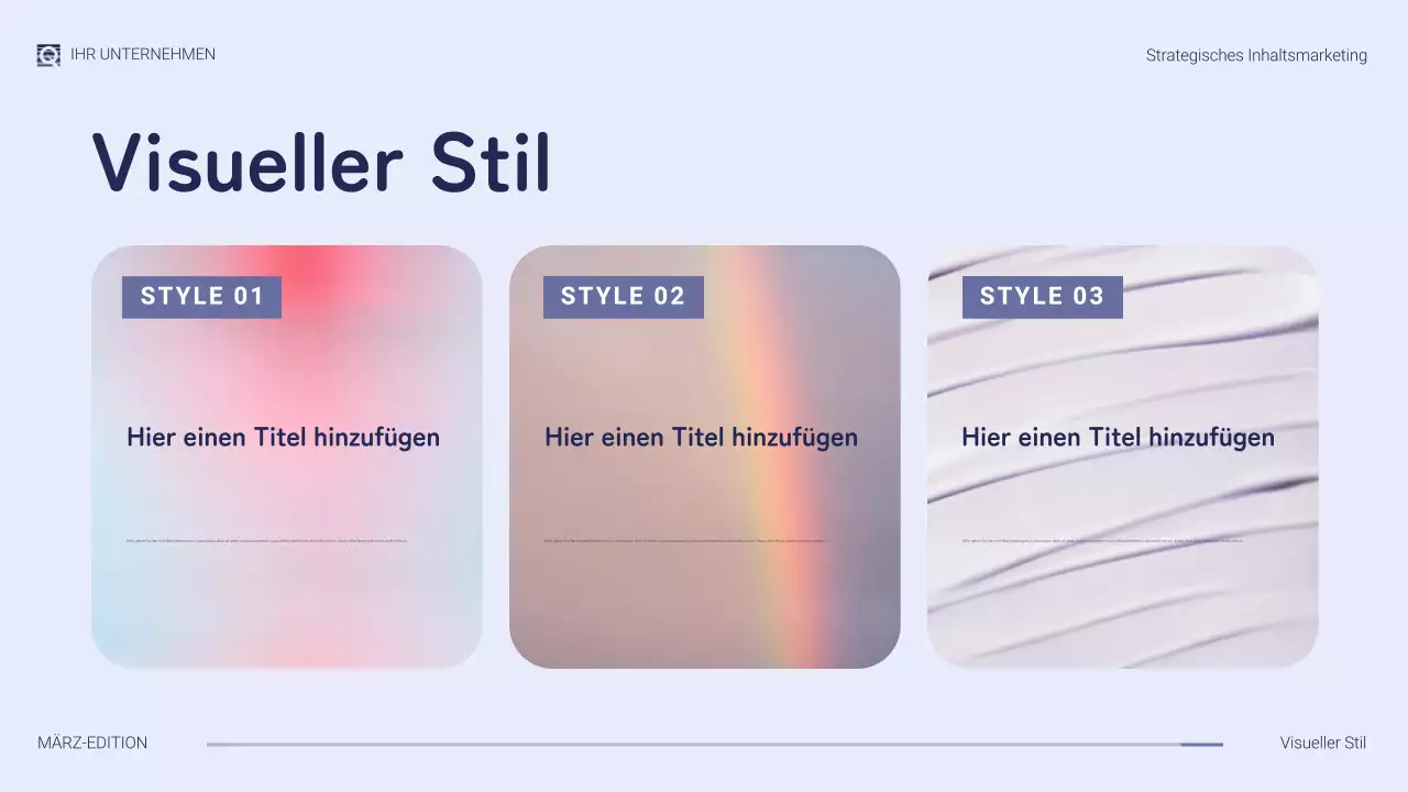 lila moderne Marketingpräsentation