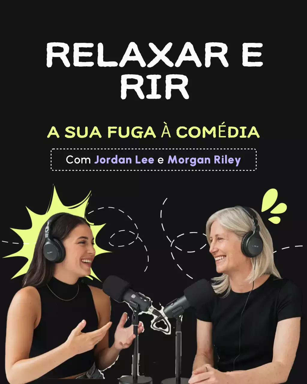 promoção de comédia negra moderna
