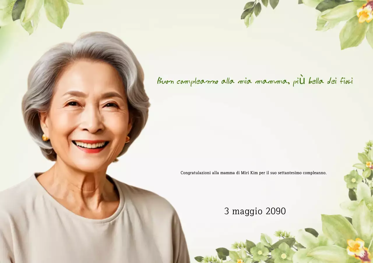 Festa di compleanno elegante e verde