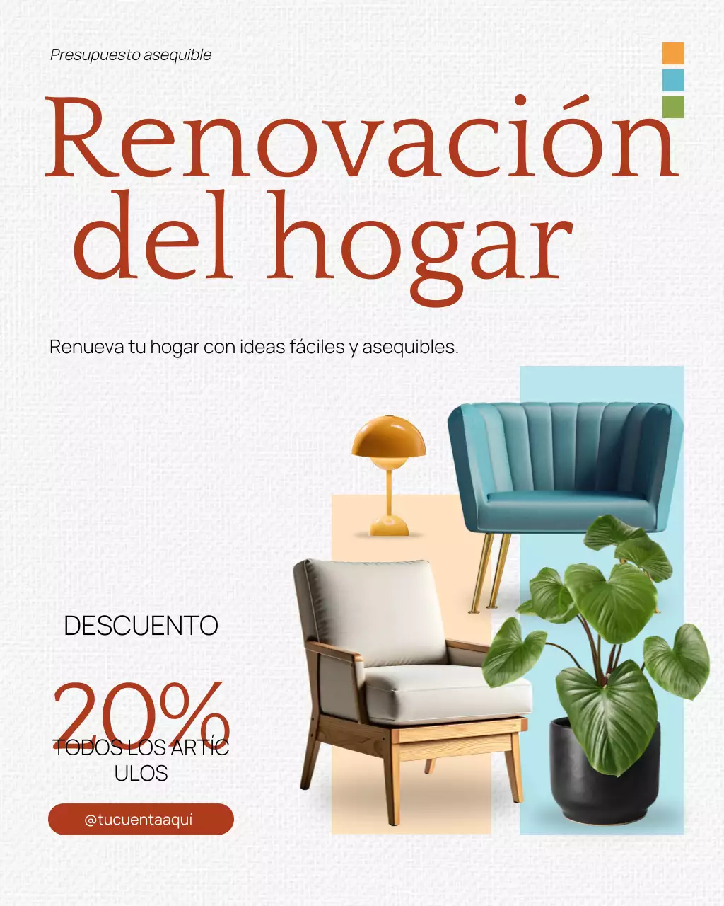 Promoción de casa moderna beige