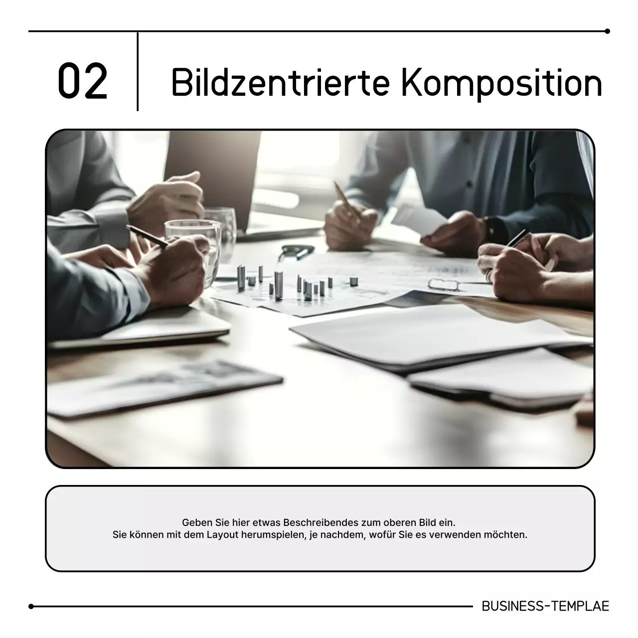 Bereitstellung sauberer Marketinginformationen in Weiß