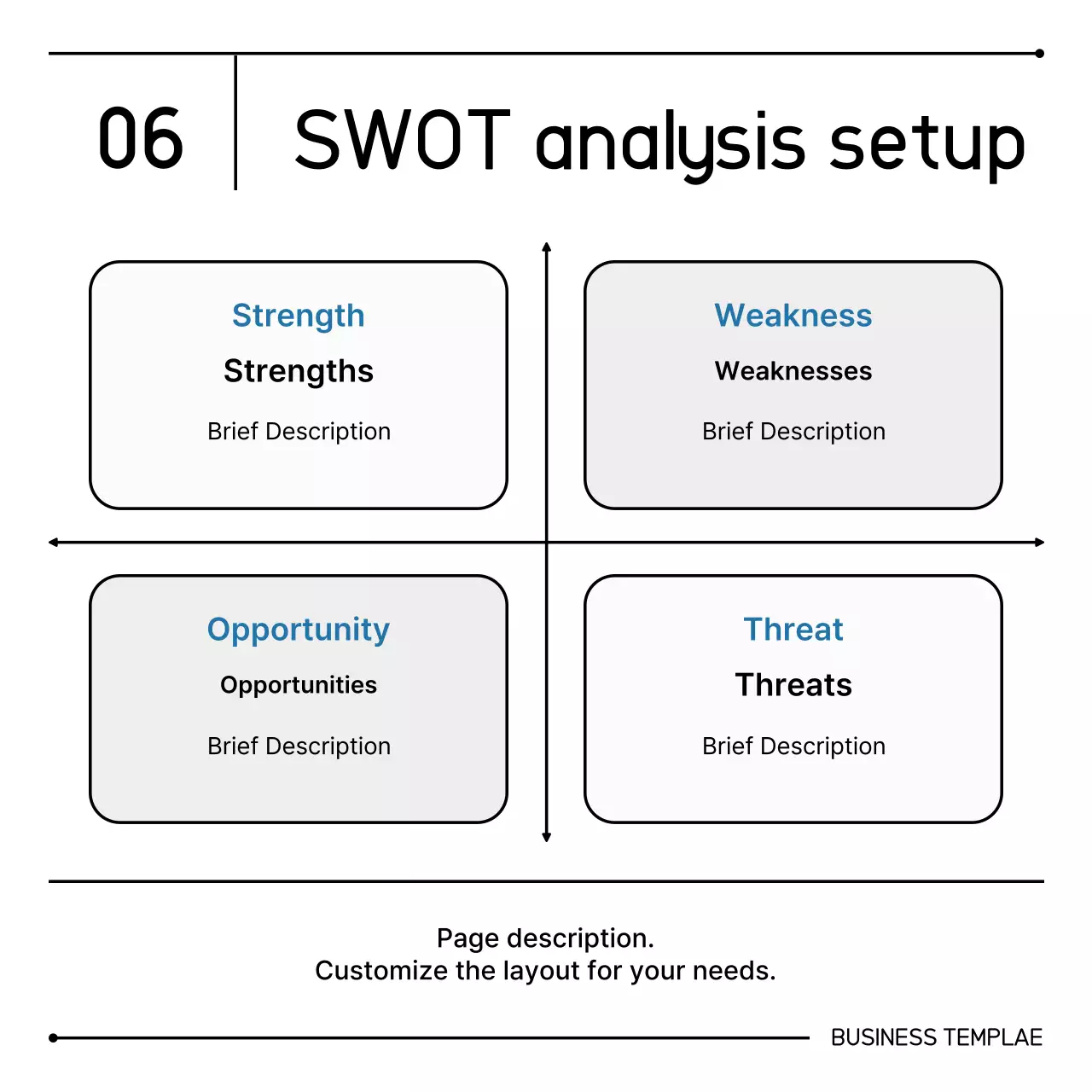 White clean marketing information delivery