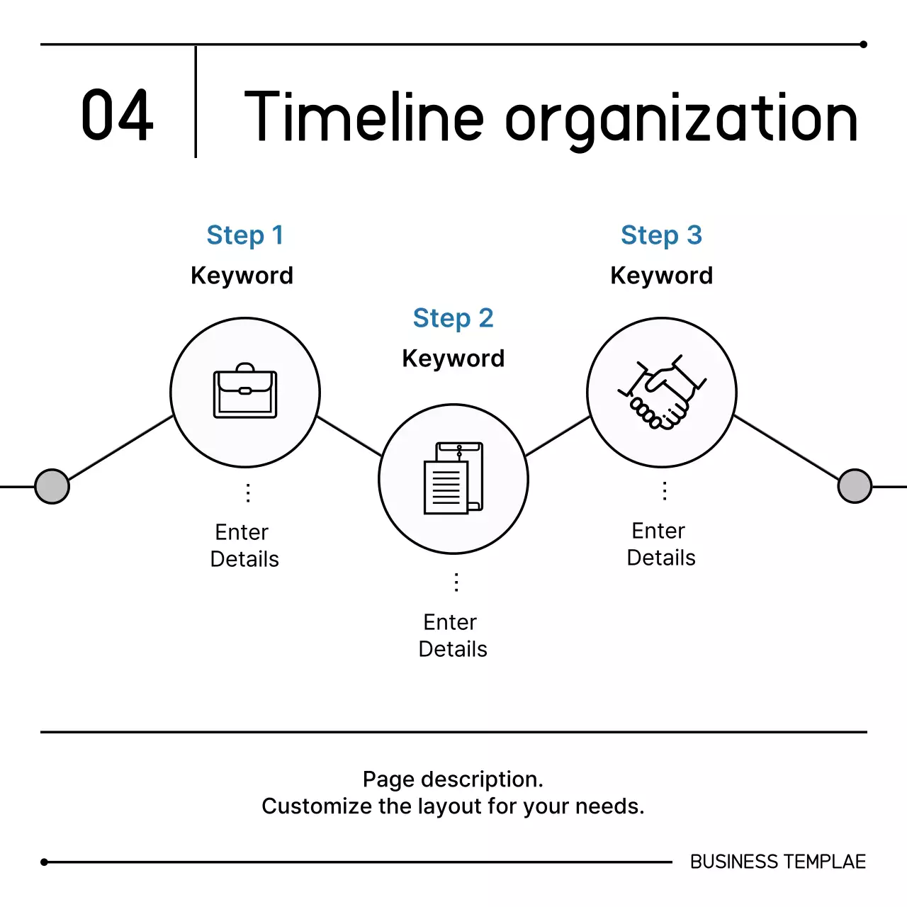White clean marketing information delivery