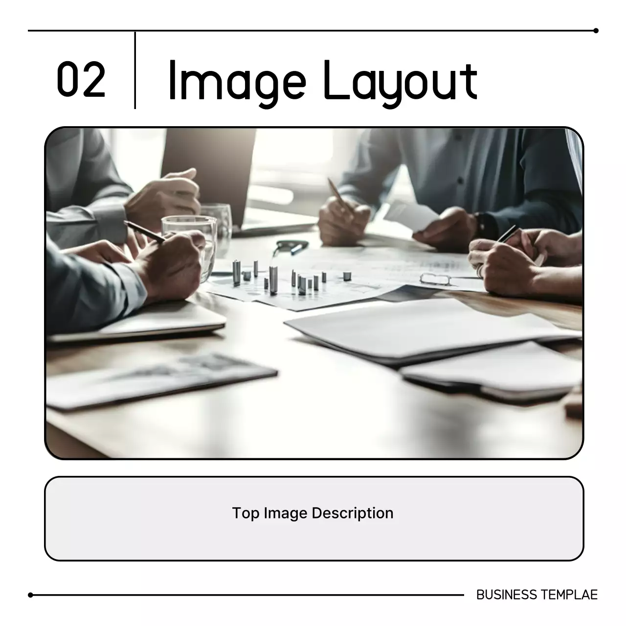 White clean marketing information delivery