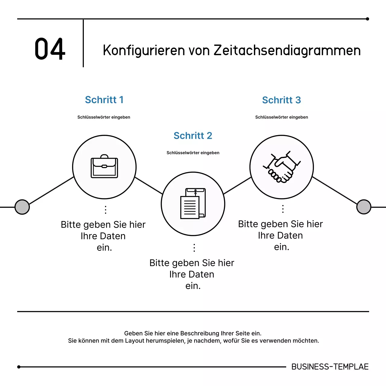 Bereitstellung sauberer Marketinginformationen in Weiß
