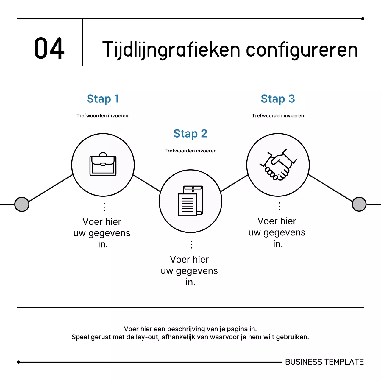 Witte schone marketinginformatielevering