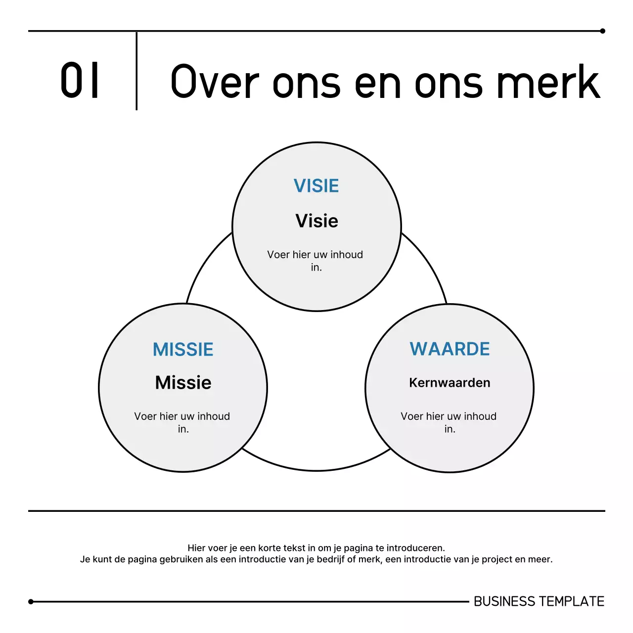 Witte schone marketinginformatielevering