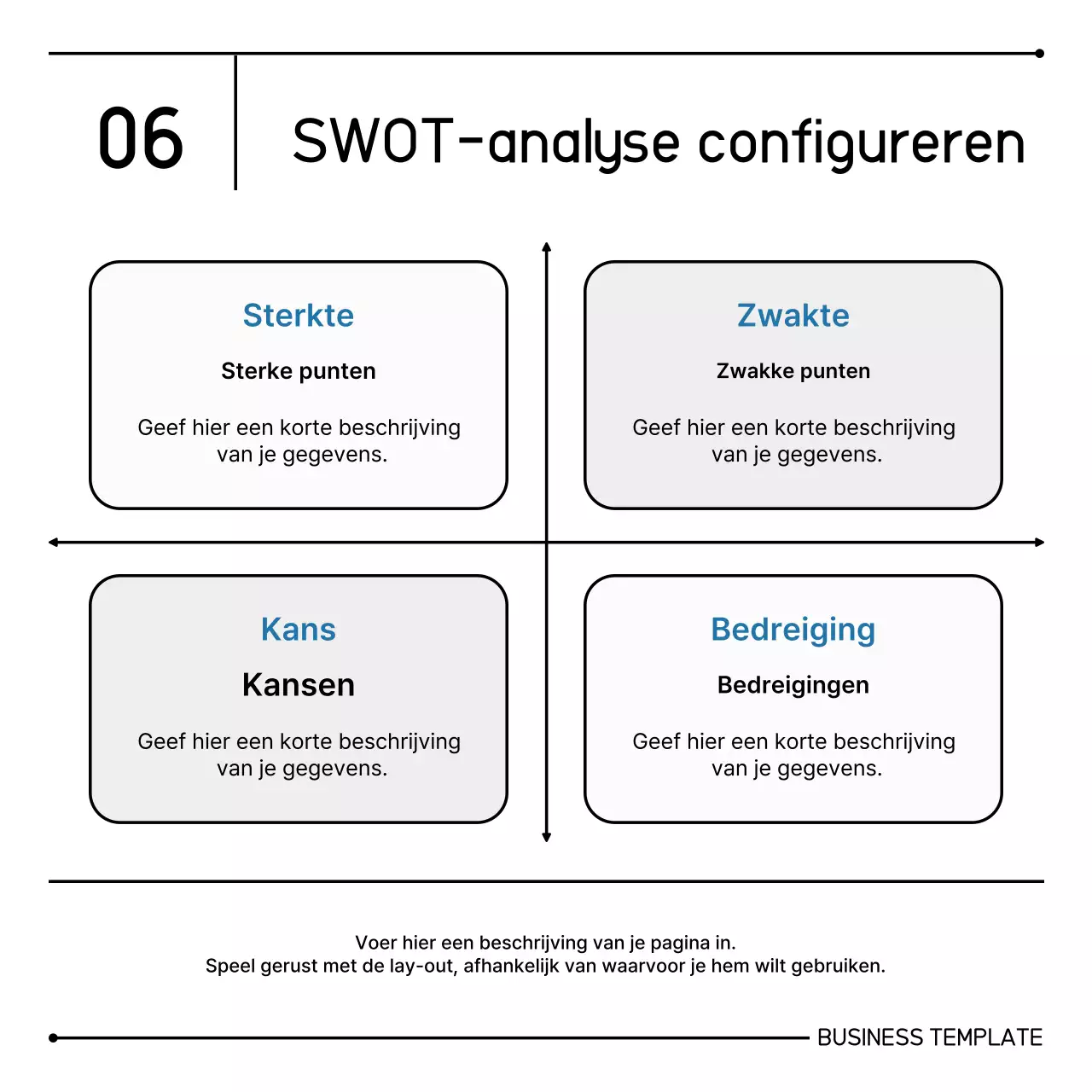 Witte schone marketinginformatielevering