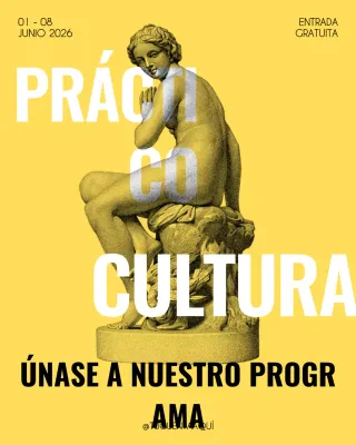 evento cultural clásico amarillo