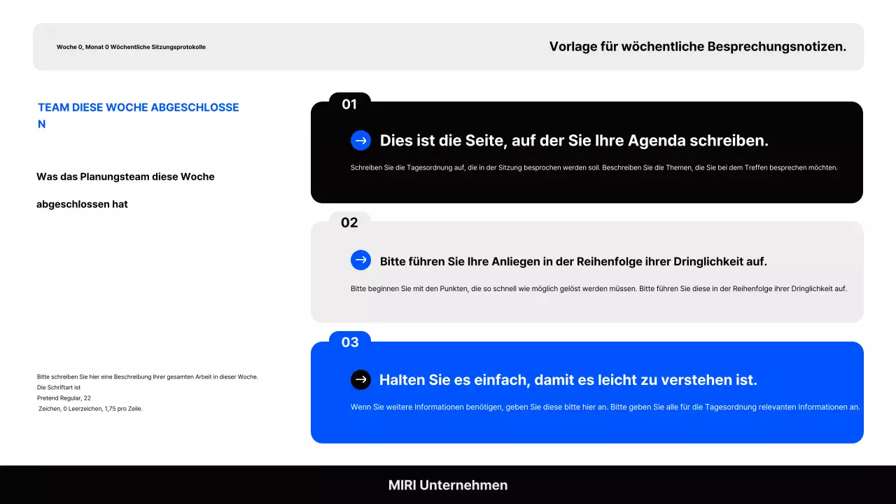 Gray Basic Minutenbericht