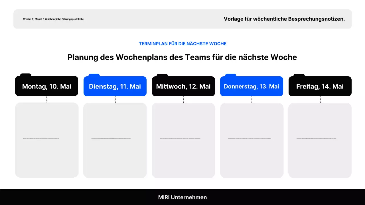 Gray Basic Minutenbericht