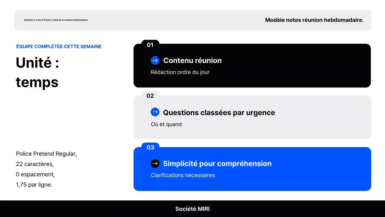 Rapport de base de Gray