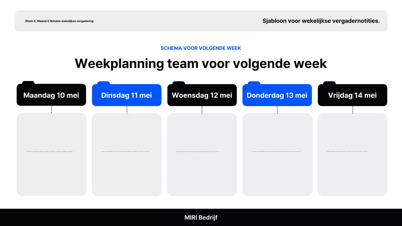 Grijs Basis Notulen Rapport