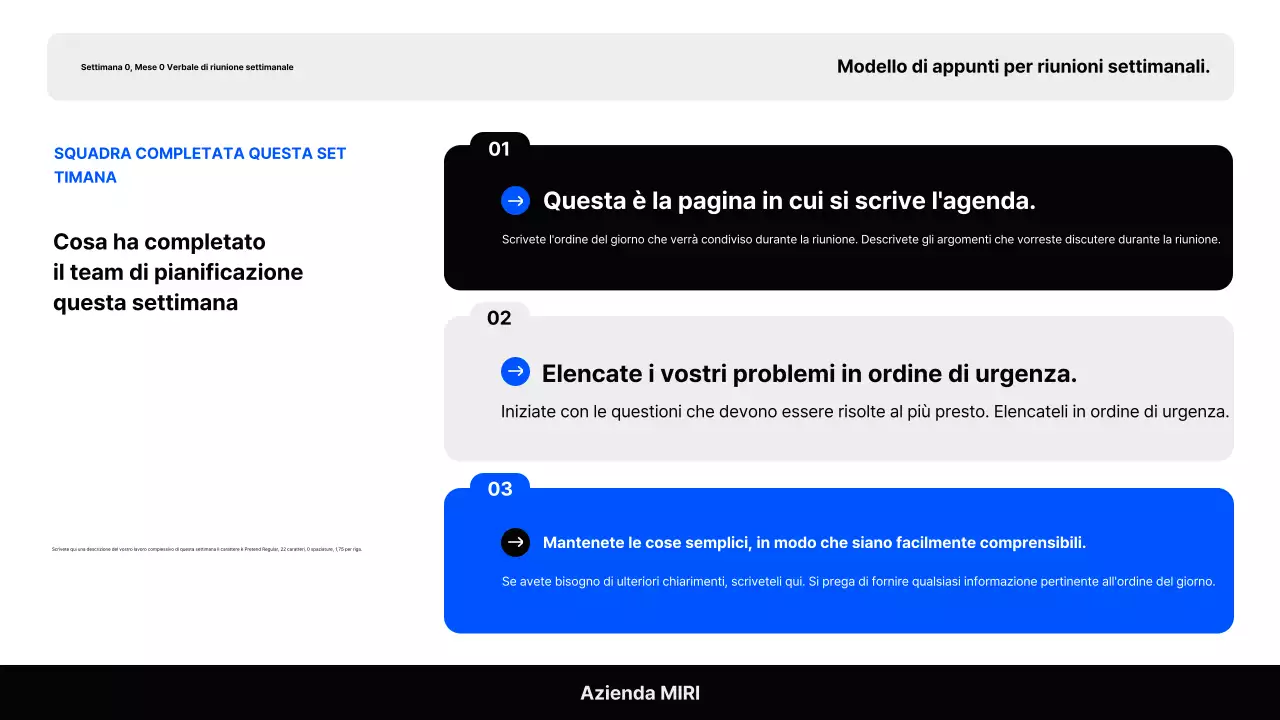Rapporto verbale di base grigio