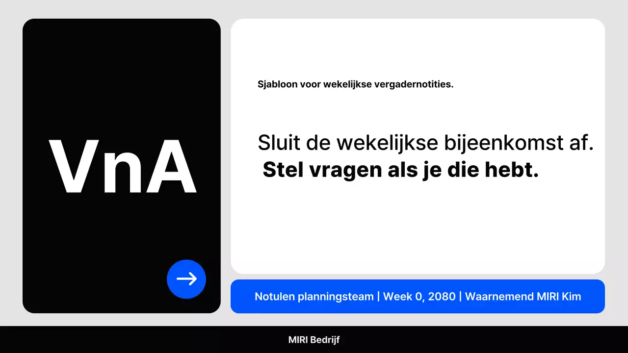 Grijs Basis Notulen Rapport