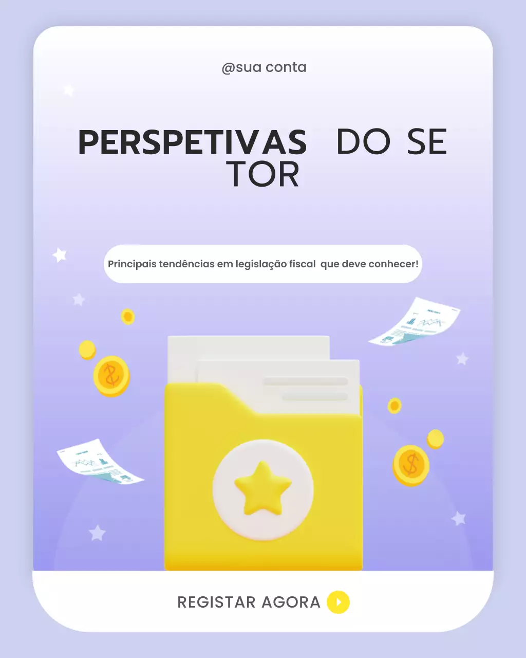 insights financeiros modernos rosa