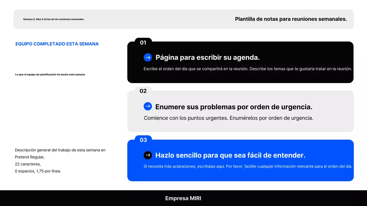 Informe básico de actas de Gray