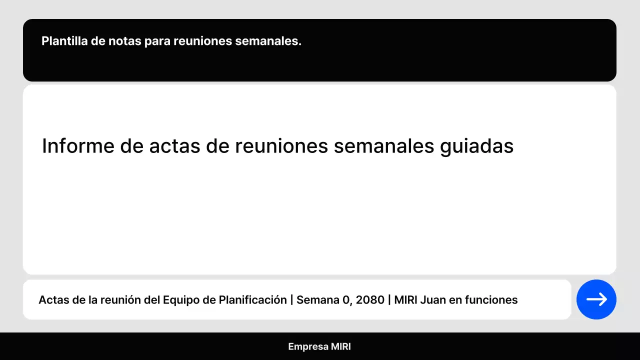 Informe básico de actas de Gray