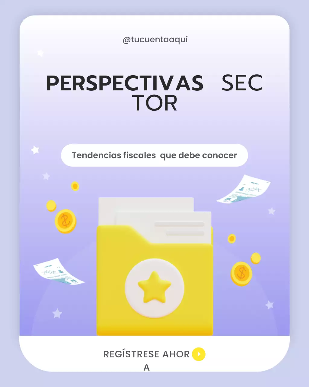 Perspectivas financieras modernas de color rosa