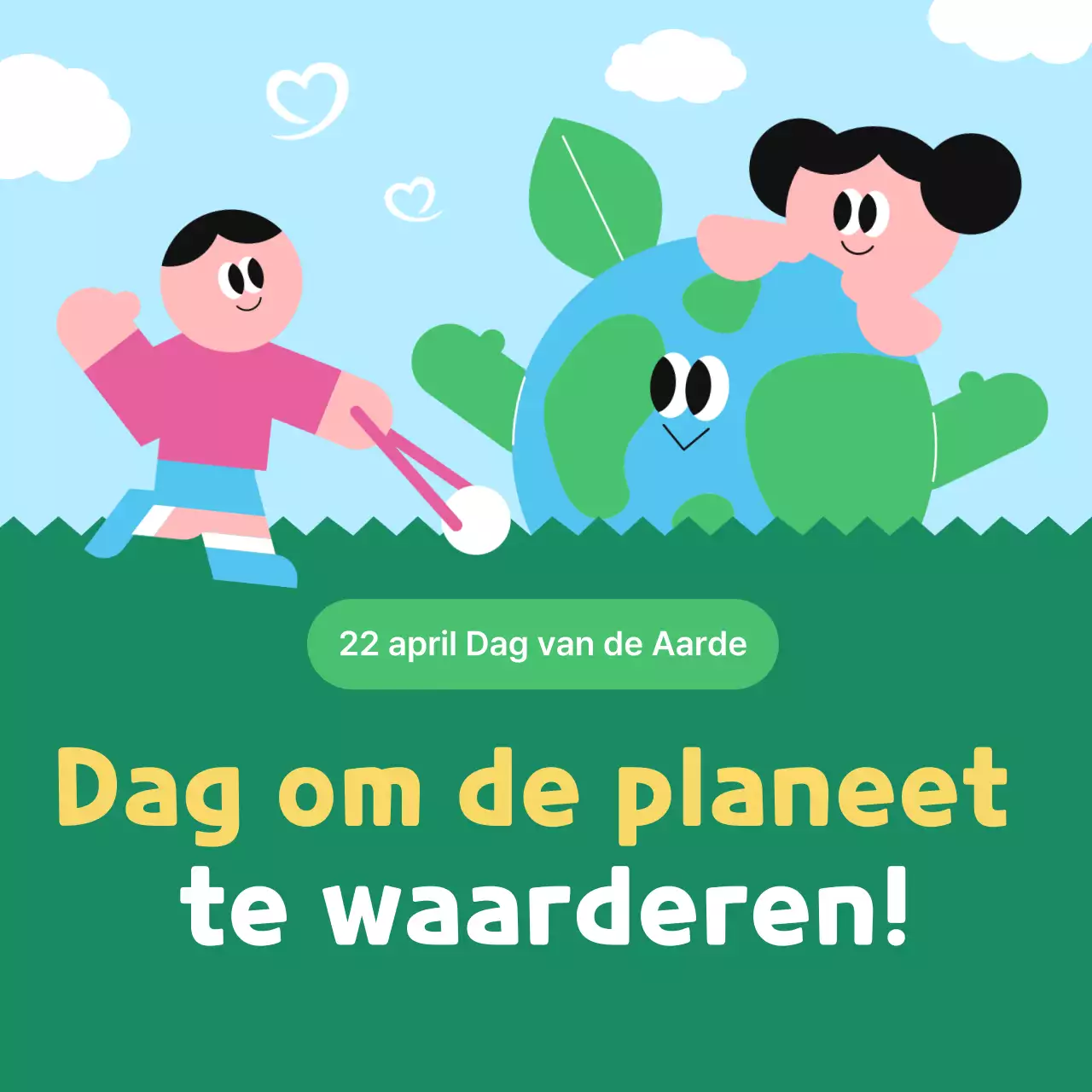 Groene Baby Milieu Campagne